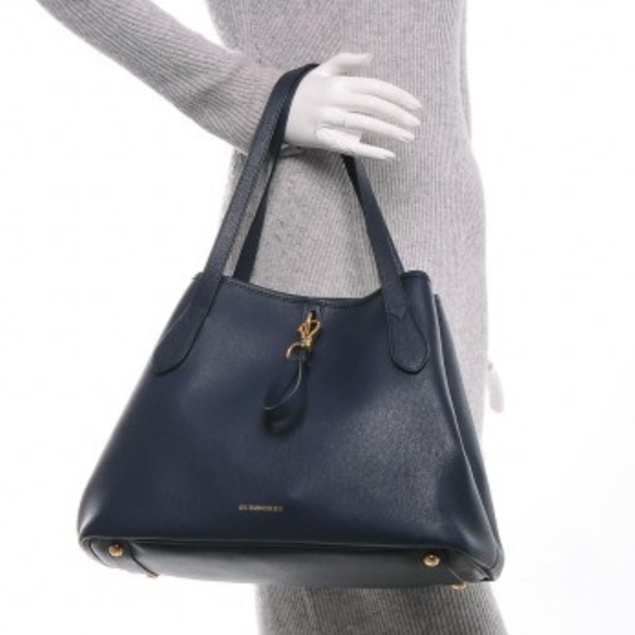 Burberry Medium Honeybrook Derby Tote Designer Bag - Picture 7 of 10